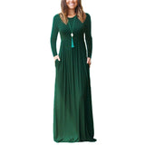 Comfortable Autumn Long Sleeve Maternity Dress