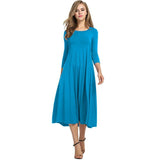 Comfortable Slim Long Sleeve Maternity Dress