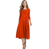 Comfortable Slim Long Sleeve Maternity Dress
