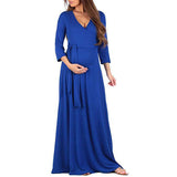 Comfortable Sexy Long Sleeve Maternity Dress