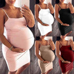 Sleeveless Pregnant Maternity Dress