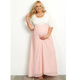 Comfortable Long Sleeve Maternity Dress